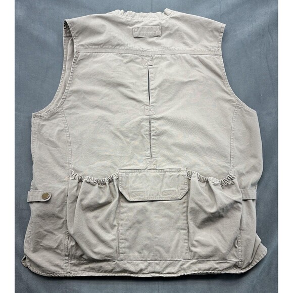 5.11 Tactical Series Vest Mens Large Khaki Multi Pocket Utility Travel 80001 - Picture 2 of 16